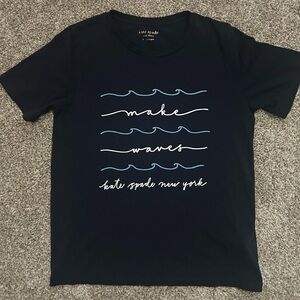 Kate Spade Make Waves Graphic Tee Small